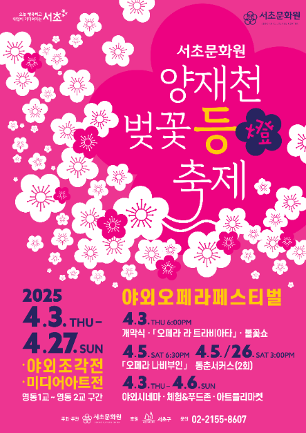 양재천 벚꽃 등(燈) 축제